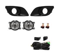 Qsnfda Fog Light Lamp For Suzuki For Swift 2011 2012 2013 2014 2015 2016 2017 Wires Harness Switch Car LED Fog Light Day Time Running DRL(LED YELLOW)