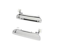Qsnfda Outer Door Handle for Mazda for Bravo B200 B2500 1998-2006 Chrome Outer Door Exterior Handle UH71-59-410 LH UH71-58-410(1 Pair)
