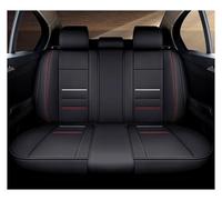 Qsnfda Seat Covers For A3 8p Q5 A6 C6 A4 A5 For Sportback B7 For Avant 8v C7 A1 B9 Q3 PU Leather Car Seat Covers Accessories(Rear Seats-Red)