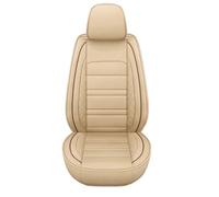 Qsnfda Seat Covers For A3 For Sportback A1 A4 A5 A6 A6L A7 A8 A8L Leather Full Coverage Seat Cover(Beige 5 Seat)