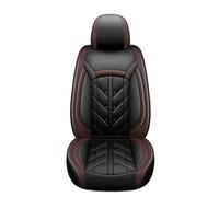 Qsnfda Seat Covers For Toyota For Corolla For Yaris For Prius For Vios For Kluger For Sequoia For Rush For Avalon PU Leather Seat Cover(A Black Coffee 5 Seat)