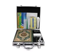 Qsnmieo Electronic Foreign Language Translators - Quran Pen Reader, Reading Pen for Kids, Arabic Books for Kids - Quran Recitation, Language Translator Pen - Small Quran Player with Arabic and English