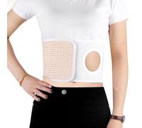 QSNYJPL Colostomy Belt, Universal Ostomy Belts for Women Men, Abdominal Hernia Support, Widened 6 in for Colostomy Patients(L)