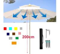QSPNVFB 8 Ribs Square Umbrella Canopy 10'x10' Cantilever Patio Umbrella Replacement Cover Anti-UV Yard Market Parasol Cloth Replacement Fabric(Taupe,3x3 m (10'x10') Single top)