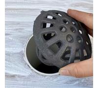QSPNVFB Cast Iron Floor Drain Grate Cover 3" 4" 6" Dome Atrium Channel Grate, Anti-Blocking Interpolation Sewer Drainage Grates For Basement Roof Lawns(7.5cm/3inch)