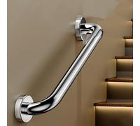 QSPNVFB Hand Railing Stainless Steel Stair Handrail Wall Mount Support Staircase Railing Shower Grab Bar Rail For Bathroom Steps Porch Toilet Decks(120cm(4ft))