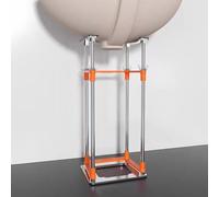 QSPNVFB Sink Support Legs Drill Free, Undermount Basin Brackets Adjustable, Stainless Steel Support Rod Kitchen Sink Support Poles Bathroom Basin Repair(Height 57-78cm(22.4"-30.7"))