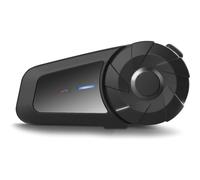 QSPORTPEAK Motorbike bluetooth headset, MX1 Universal Intercom Communication Systems,Motorcycle Helmet Speaker for 2 Riders /Range800m/HiFi Stereo Sound/IP67 Waterproof/Call Music Control, 1 Pack