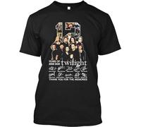 QSQLZ 12 Years of 2008 2020 Twilight Movie Thank You for The T Shirt Black