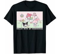 QSQLZ and Rollin with My Homebodies T-Shirt Black