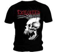QSQLZ Exploited (The) - Bastard Skull T Shirt Black