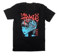 QSQLZ Ito Collection I Am Tomie Black Graphic T Shirt