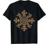 QSQLZ Limited Birds and Symbols of Maya Inca Aztec Culture Tee T-Shirt