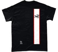 QSQLZ The Jam Paul Weller Mod Modfather Rot Wei Gestreift Mdchen T-Shirts Black