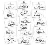 Qssfdgg Open When you Envelope Set for Him Her, College Care Package Kit for Freshman College Teen, Daughter Son Leaving Home New Semester Gift, Motivational University 16 Pcs Envelope for Student-01