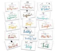 Qssfdgg Open When you Envelope Set for Him Her, College Care Package Kit for Freshman College Teen, Daughter Son Leaving Home New Semester Gift, Motivational University 16 Pcs Envelope for Student-02