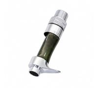 QSTDGVPW 1 Piece Micro Lure Fishing Rod Reel Seat with Aluminum Alloy and Solid Wood Construction for Rod Building Repair and Replacement Projects Suitable for Small Diameter Rod, Green