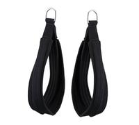 QSTDGVPW 2 Pieces Double Loop D Straps Pilates Straps Gymnastics Padded Handle