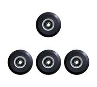 QSTDGVPW 4 Pieces Pilates Reformer Wheels Replacement Roller Wheels Pilates Core Exercise Machine Accessories Featuring PU Material Quiet