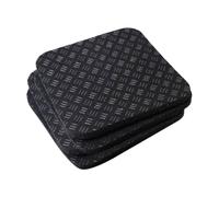 QSTDGVPW 4 Pieces Treadmill Mat Exercise Equipment Mat Anti Vibration Pad Floor Protection Rubber Material Sturdy Shock Absorbing Cushion Suitable for, 10mm 4PCS