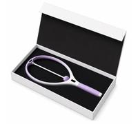QSTDGVPW Adult Tennis Tennis Practice Tool Swing With Counter And String Layout Lightweight Aluminum Alloy Suitable for Rhythm Work Home Practice Adults, Purple, Standard (no light)