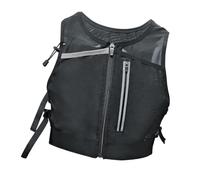QSTDGVPW Bag for The Vest with Light Reflective Straps for Bicycle Jogging