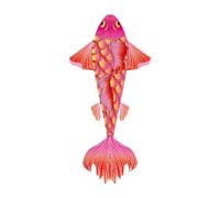 QSTDGVPW Beginner Kite Easy Assembly Kite Non Woven Cloth Outdoor Large Portable Sturdy Play Toy Suitable for Beach Park Family Game Adults Children, 1.44 M Red
