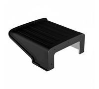 QSTDGVPW Camera Rain Cover for Wall-Mounted Equipment Hood Outdoor Sun Weather Cover in Suitable for Home Yard, Black, Monitor Hood