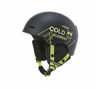 QSTDGVPW Children Removable Liner Snowboard Helmet Impact Dispersing Padding Adjustment Youth Graffiti Style suitable for winter travel children's outdoor events, Yellow Green Bear