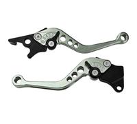 QSTDGVPW CNC Aluminum Motorcycle Brake Handle and Clutch Lever Assembly for Qiaoge Bikes with Front Disc Rear Drum Brake System Adjustable Positions Smooth Actuation, Color