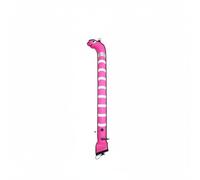 QSTDGVPW Diving Buoy Surface Marker Tube Inflatable Gear Equipped with Manual Inflator and Reflective Elements Nylon TPU Material Suitable for Scuba Diving Freediving Snorkeling, Pink, 1.5M