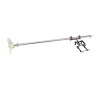 QSTDGVPW Drill Powered Handheld Propeller Fishing Handheld Drill Propeller Outboard Motor Bracket for Canoe Boating Outdoor, 1m with Clip