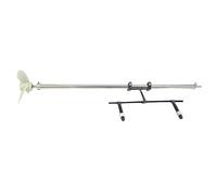 QSTDGVPW Drill Powered Handheld Propeller Fishing Handheld Drill Propeller Outboard Motor Bracket for Canoe Boating Outdoor, 1m Adjustable