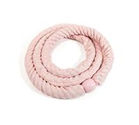 QSTDGVPW Fitness Hoop Soft Training Hoop Aerobic Home Equipment Materialcovered Surface Smooth Connector Section Suitable for indoor exercise home workouts movement training, Light Pink, 1.5kg