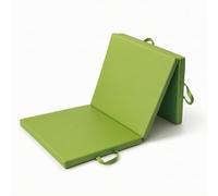 QSTDGVPW Folding Fitness Pad Exercise Mat Gymnastics Mat Stretching Mat Practice Mat With 5 cm Thick Cushion And Easy Carry, Green, style to 9