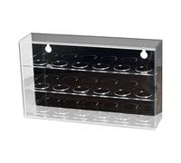 QSTDGVPW Golf Ball Display Case Ball Holder Holds 18 Balls Cabinet Rack Club Equipment