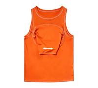 QSTDGVPW Golf Swing Training Vest for consistency building features posture alignment instruction aims swing correcting results provides lightweight polyester, Orange, M