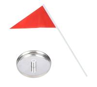 QSTDGVPW Golf Training Target Putting Aid Steel Fiberglass Practice Cup Portable Flag Suitable for Instruction Personal Use Office Home