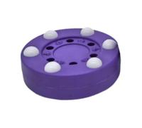 QSTDGVPW Hockey Puck for Roller and Street Use, Training Tool for All Ages, Purple