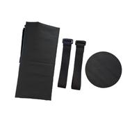QSTDGVPW Hoof Soaking Boot with Pad Adjustable Strap Treatment Bucket Elastic Band Material Reusable Design Suitable for Horses Donkeys Ponies, Black