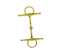 QSTDGVPW Horse Bit Sturdy Full Cheek Snaffle Training Bit Outdoor Sports