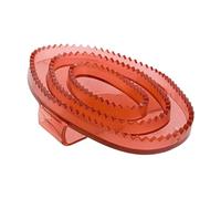 QSTDGVPW Horse Brush PVC Bristles Rubber Brush Small Grooming Curry Comb Flexible Rubber