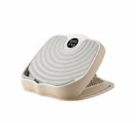 QSTDGVPW Leg Stretching Equipment Calf Stretcher Foot Arch Stretcher Stretching Machine Balance Board Adjustable Angle Foldable TPE Support suitable for home, Elegant Gray, Timer