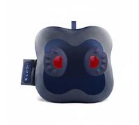 QSTDGVPW Massage Cushion Shiatsu Pillow Massager Back Neck Support with Heating and Kneading Electric Massage Pillow for Deep Tissue Comfort Suitable for Home, Navy Blue