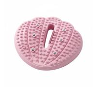 QSTDGVPW Massage Pad Balance Cushion Stability Board Acupressure Mat Inflatable Exercise Pad with High Spring Back System for Impact Reduction and Core, Pink