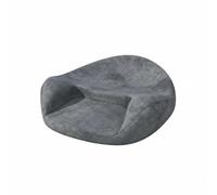 QSTDGVPW Meditation Cushion Floor Pillow Seat Pad Mat With Memory and Ergonomic Shape for Relaxed Cross Legged Seating home seating stretching practice meditative exercise living room