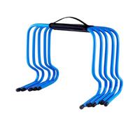 QSTDGVPW Pack of 5 Hurdles for Agility Training, Speed Hurdles, Blue, Jump Speed Training Equipment for Workout, Field, Football, Sports, Children, 40cm