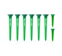 QSTDGVPW Reusable Golf Ball Holders with Barbed Tip, Ideal for Training at the Driving Range, Green