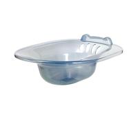 QSTDGVPW Sitz Bath Steam Seat, Non-Slip, Stable Bathtub, Hip Bath Shell for Toilet Chair, Student Dormitory, Hemorrhoid Treatment, Travel, Gray