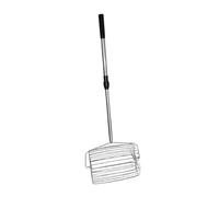 QSTDGVPW Tennis Ball Collection Tool Adjustable Length Rolling Basket Practical Accessory for Court Exercises, Small